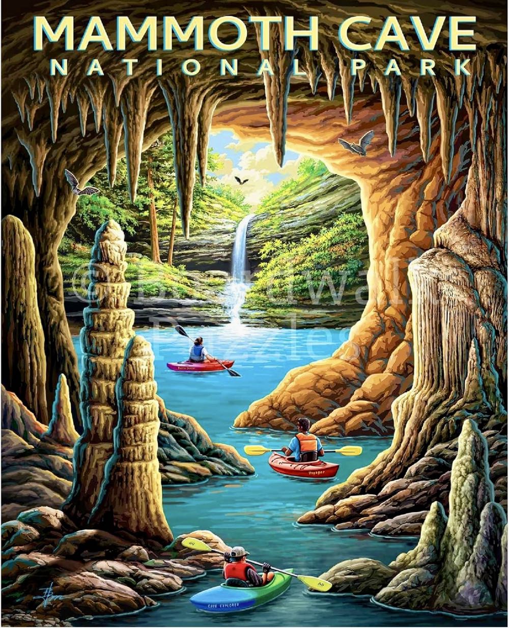 Mammoth Cave - Traded #131 - Boardwalk Puzzle Company puzzle collectible - Main Image 2