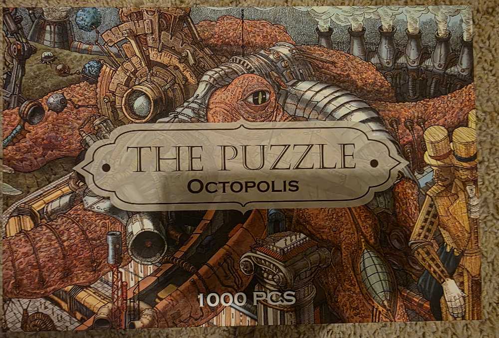 The Puzzle: Octopolis - Hungry Minds puzzle collectible [Barcode 5070002603955] - Main Image 2