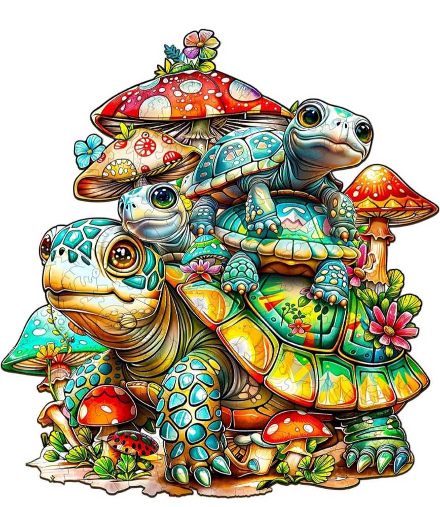 Djeco 35 Piece Puzzle Observation And Poster Party In The Forest