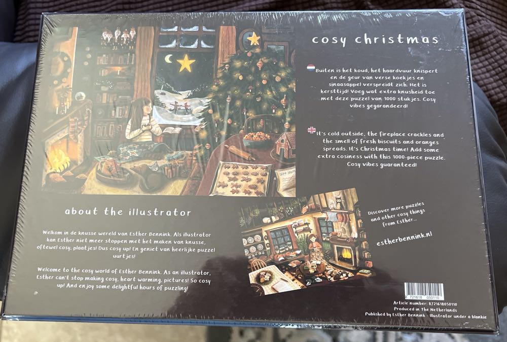 Cosy Christmas - Esther Bennink puzzle collectible [Barcode 8721618050110] - Main Image 2