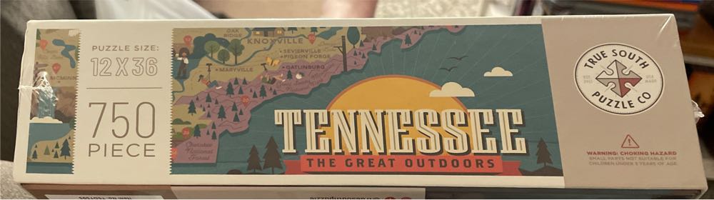 Tennessee The Great Outdoors - True South puzzle collectible [Barcode 767461136234] - Main Image 2