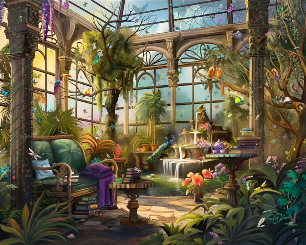 The Green House - Ravensburger puzzle collectible [Barcode 4005555013976] - Main Image 2