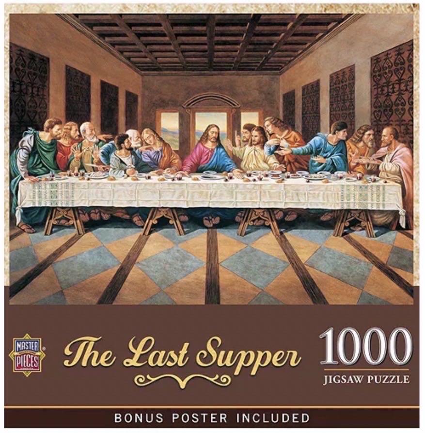 The Last Supper - MasterPieces puzzle collectible [Barcode 705988724572] - Main Image 2