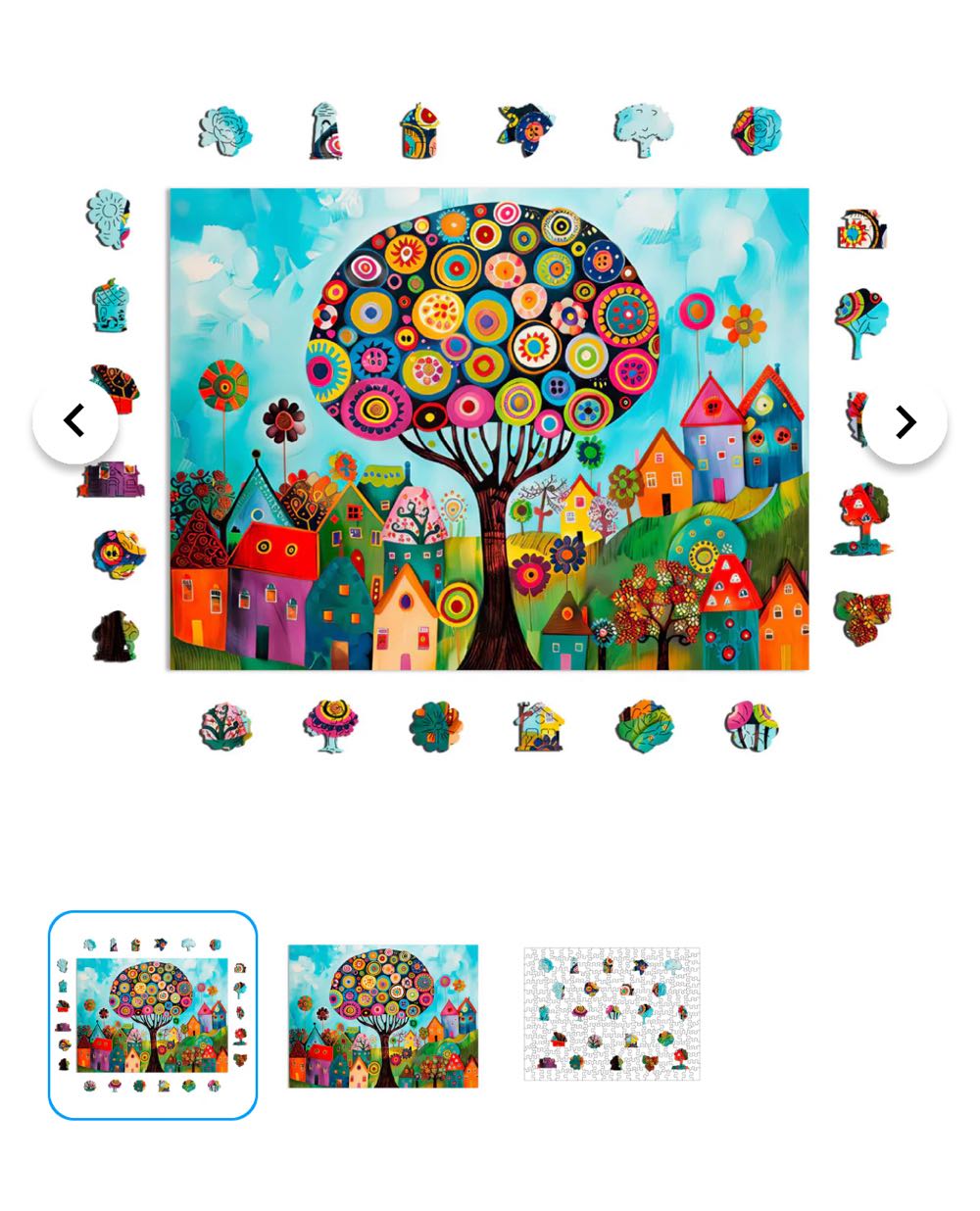 Vibrant Village - Puzzle Up puzzle collectible - Main Image 2
