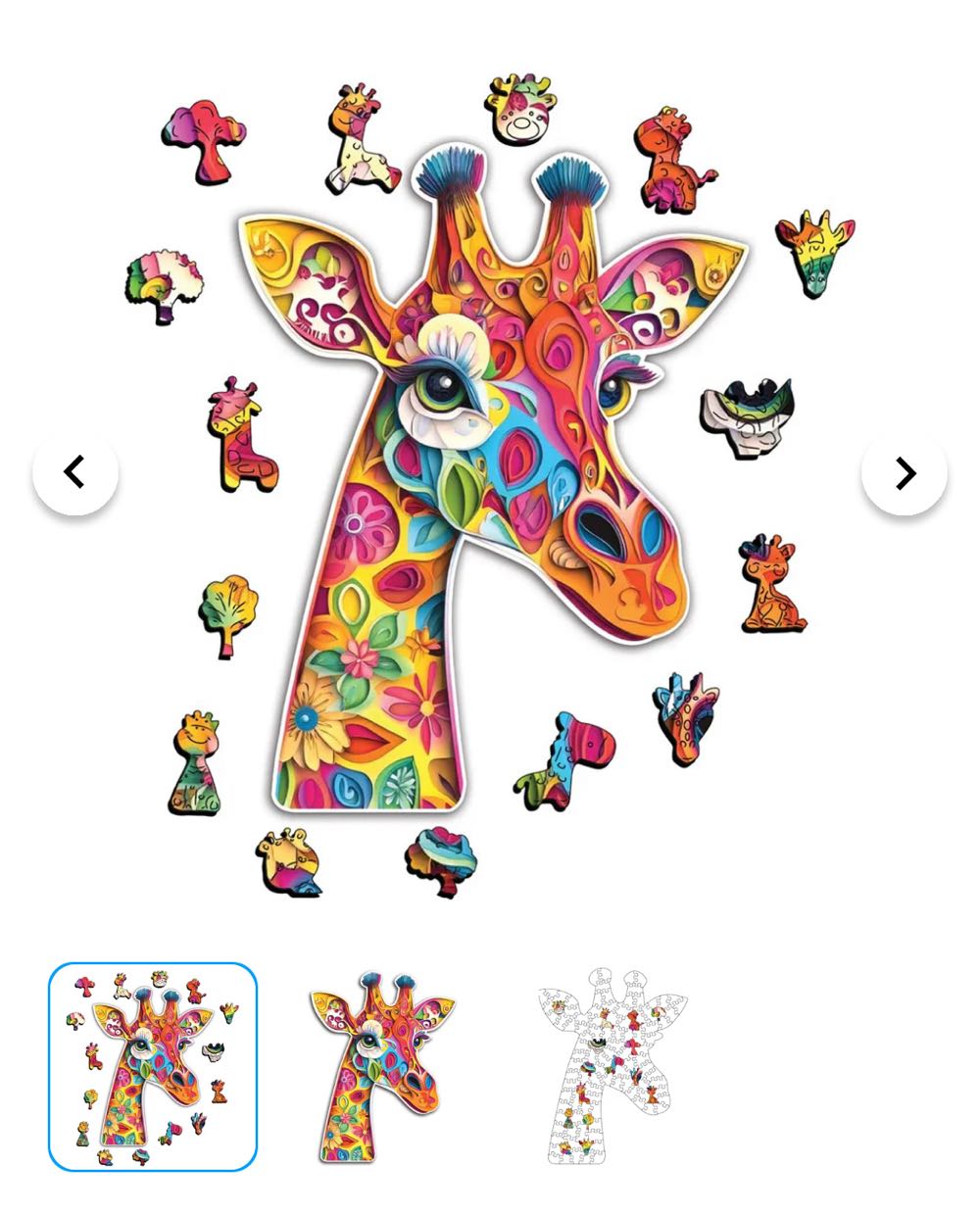 Giraffe - Puzzle Up puzzle collectible - Main Image 2