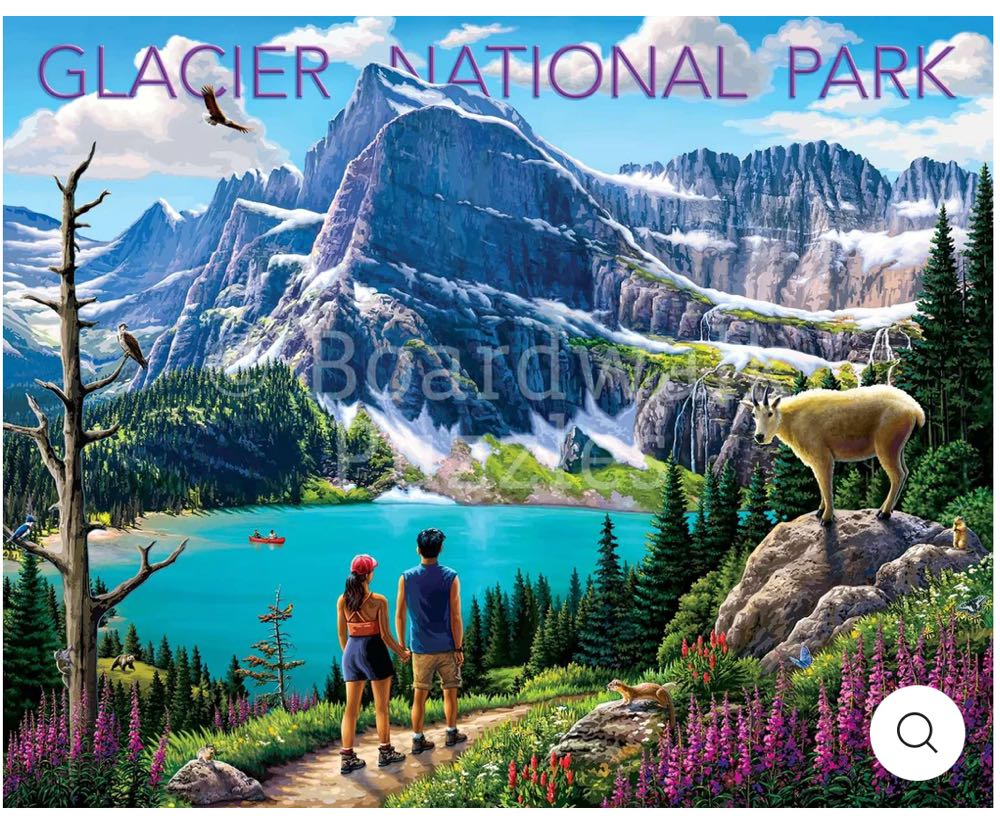 Glacier National Park (PC 💎) Loan Cheryl - Boardwalk Puzzle Company puzzle collectible - Main Image 2