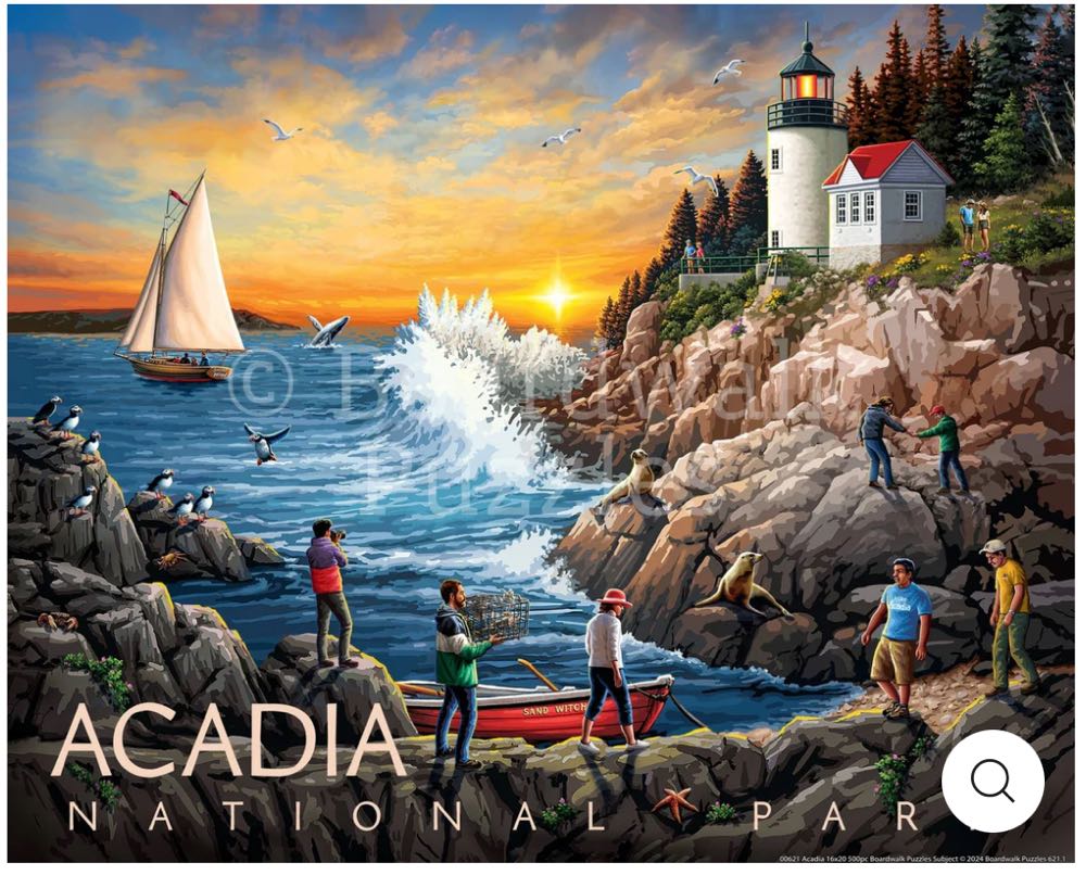 Acadia National Park (PC)💎Cheryl - Boardwalk Puzzle Company puzzle collectible - Main Image 2