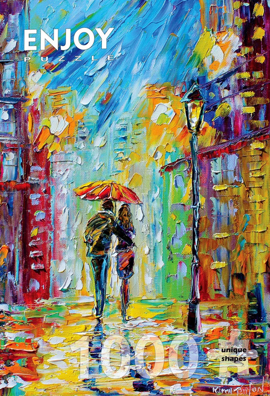 Rainy Romance in the City - Enjoy puzzle collectible - Main Image 2