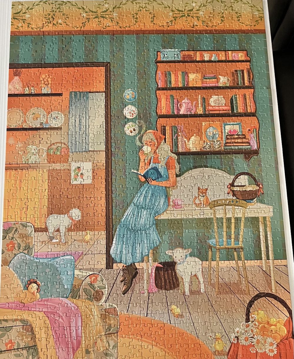 Cottage Library - Reverie puzzle collectible [Barcode 9305000280614] - Main Image 3