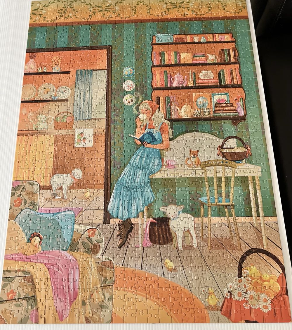 Cottage Library - Reverie puzzle collectible [Barcode 9305000280614] - Main Image 4