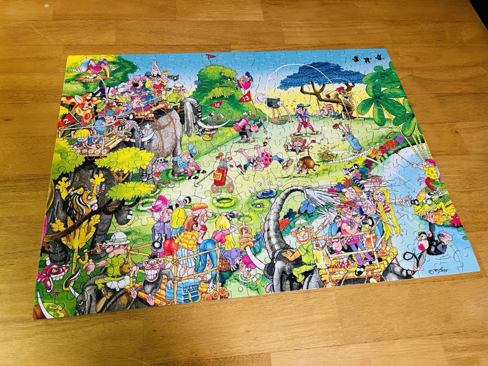 Comic Capers : Golf Safari*% - Ceaco puzzle collectible [Barcode 021081221511] - Main Image 2