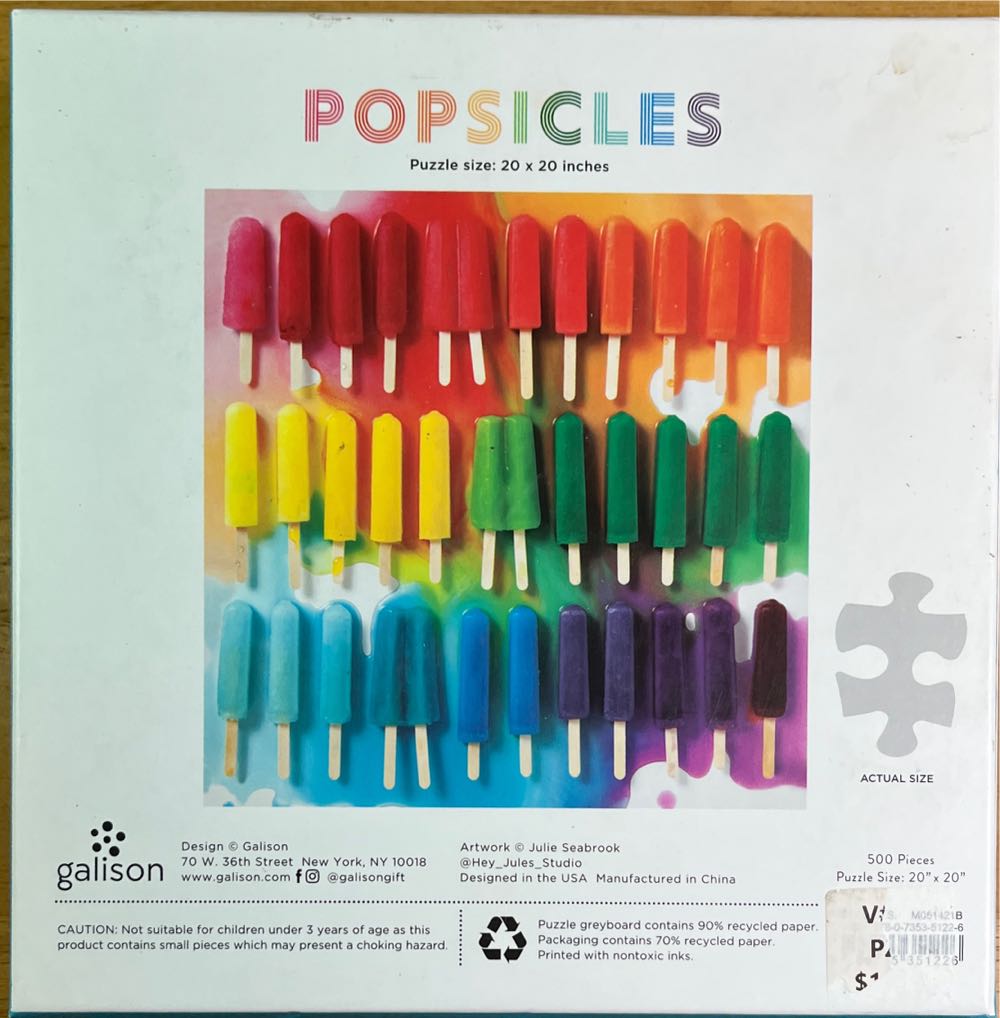 Popsicles - Gallison puzzle collectible - Main Image 2