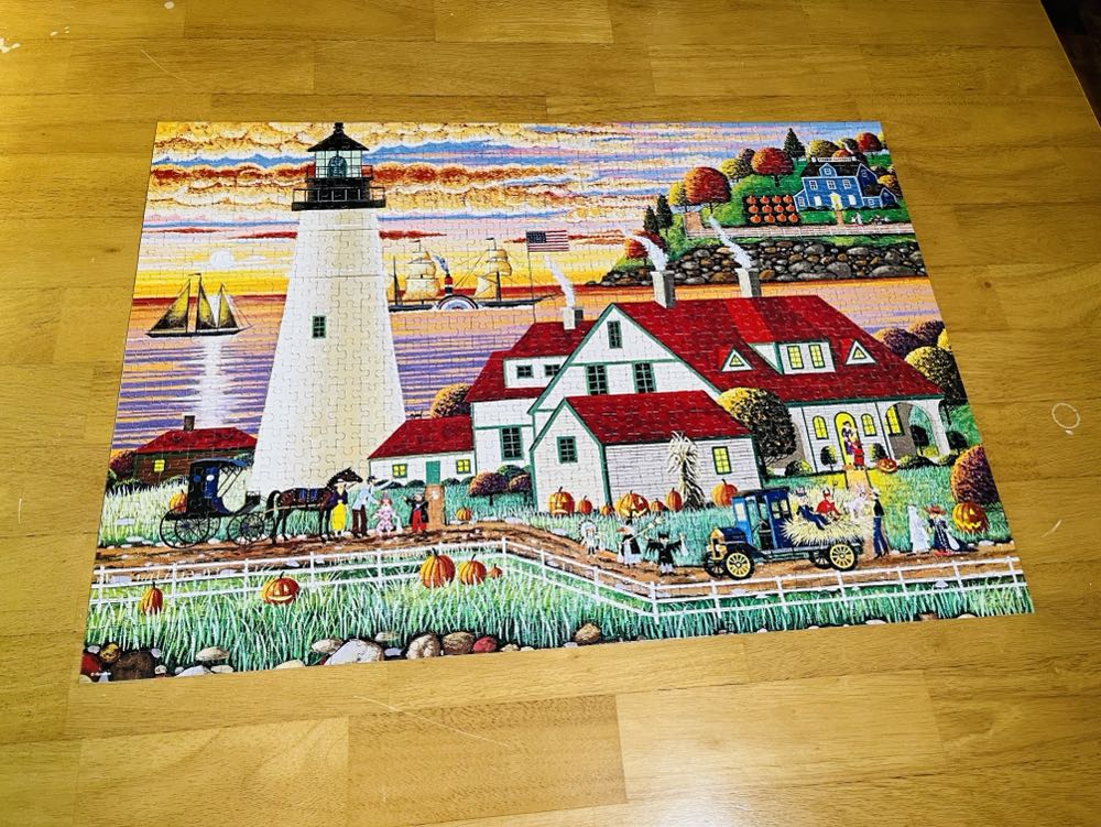 Trick Or Treat - Hometown Collection - Mega Puzzles puzzle collectible - Main Image 2