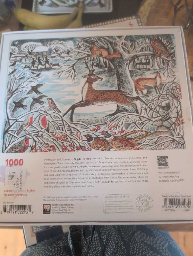 Winter Wonderland - Flame Tree Publishing puzzle collectible [Barcode 9781804172070] - Main Image 2