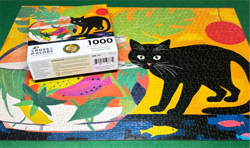 Cross & Glory Paws & Reflect: A Fishbowl Caper - Cross & Glory puzzle collectible [Barcode 850050598732] - Main Image 4