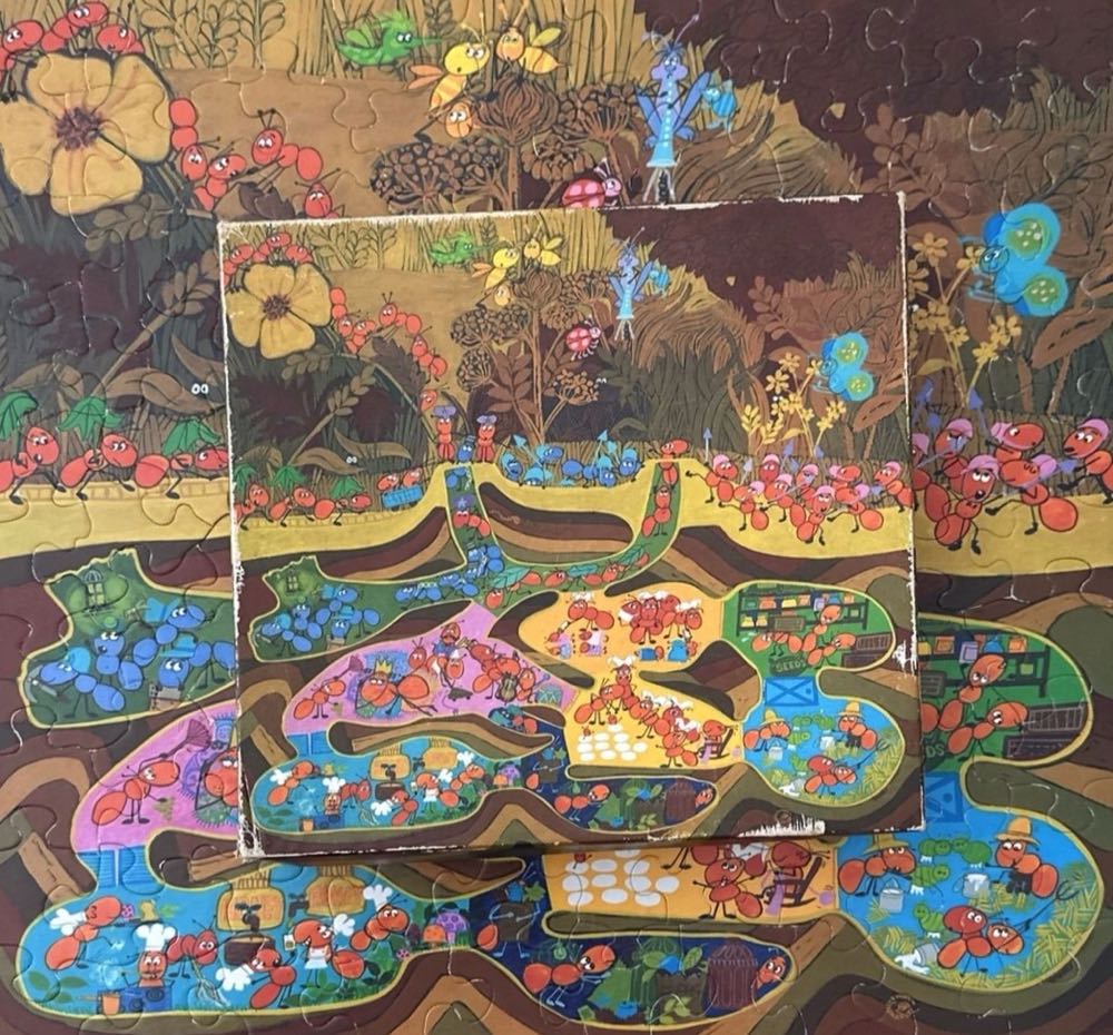 Anthill Antics - Springbok (Vintage) puzzle collectible - Main Image 2