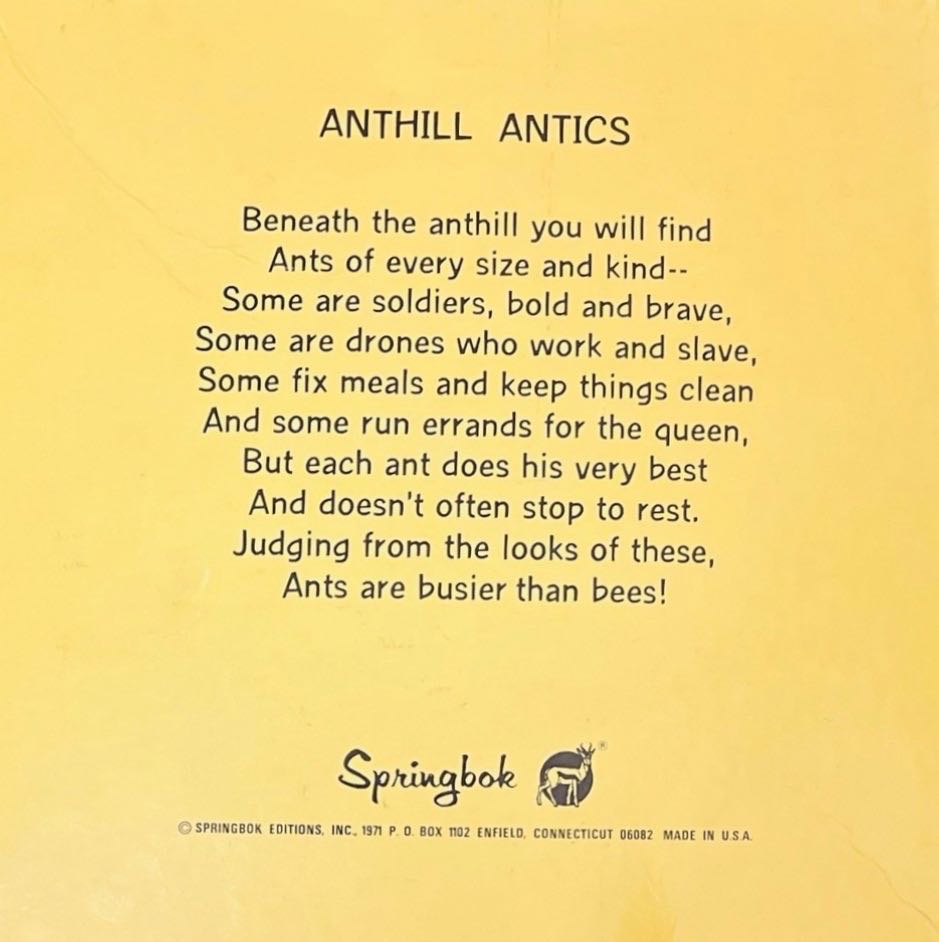Anthill Antics - Springbok (Vintage) puzzle collectible - Main Image 3