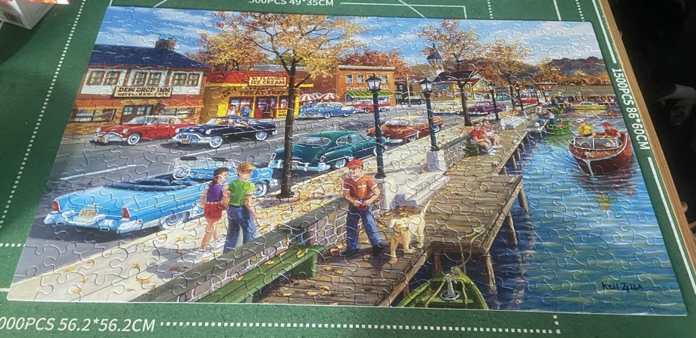 Sunsout Shoreview Drive 300 Pc Jigsaw Puzzle 39780  puzzle collectible [Barcode 796780397804] - Main Image 2
