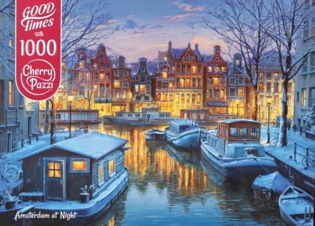Amsterdam at Night - Cherry Pazzi puzzle collectible [Barcode 5903728730264] - Main Image 2