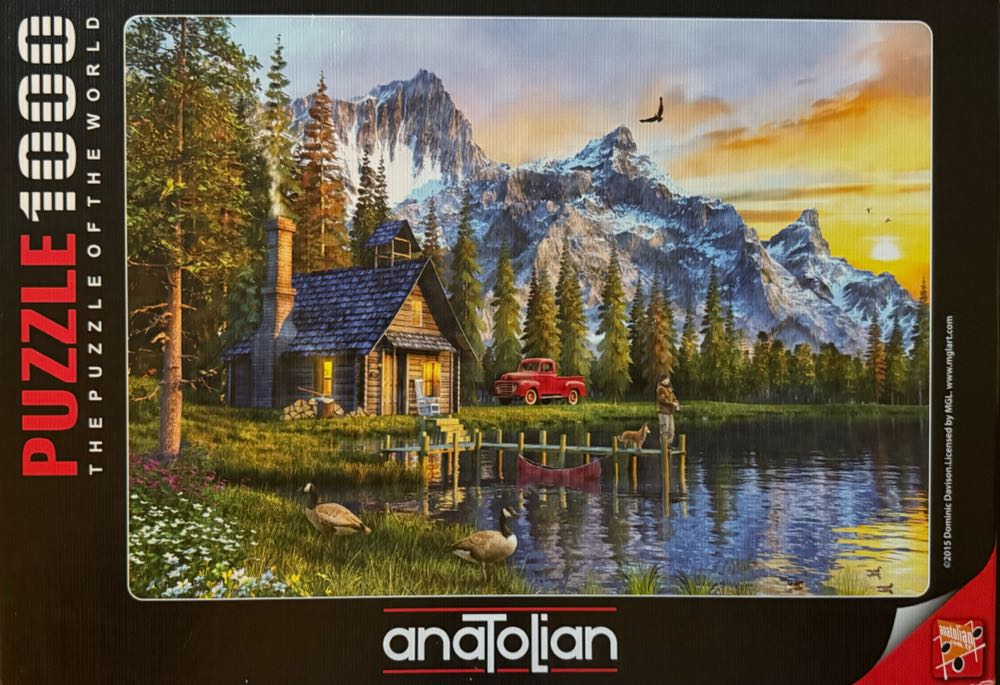 Sunset Cabin - Anatolian puzzle collectible [Barcode 8698543110243] - Main Image 2