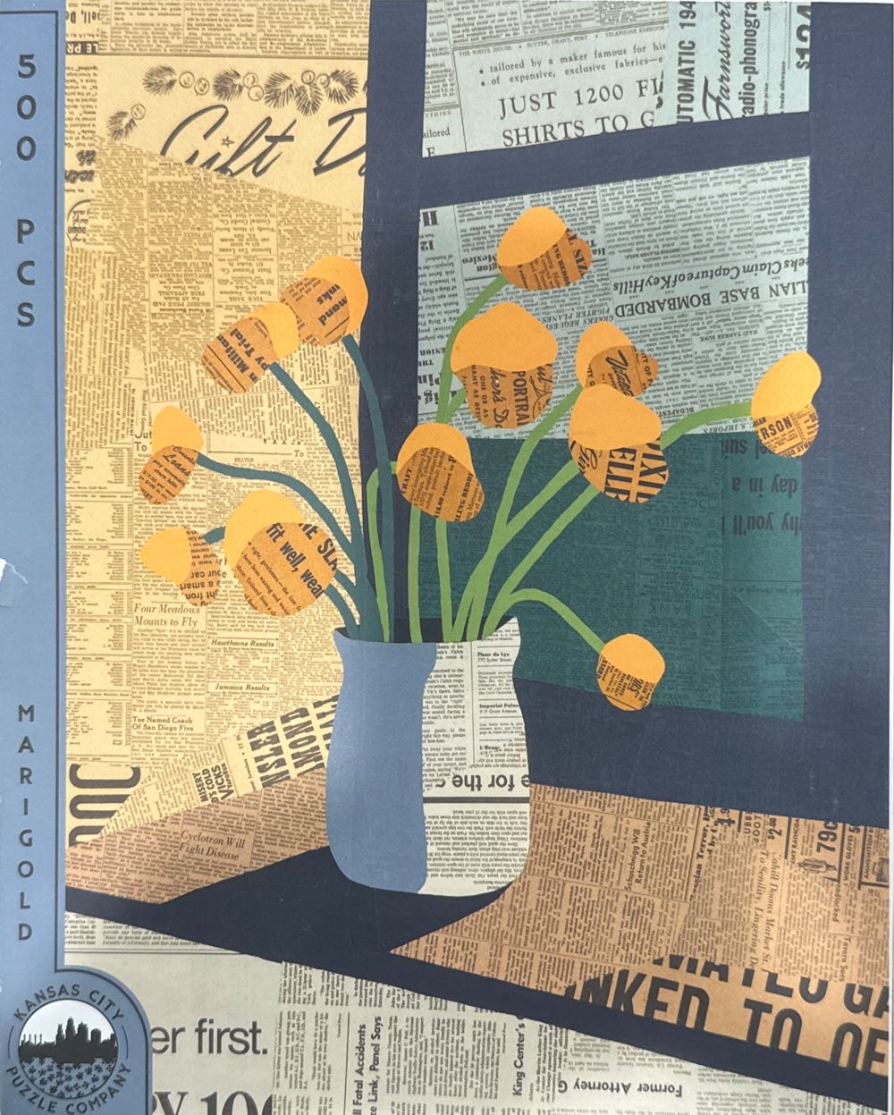 Cobble Hill 500 Piece Puzzle Spring’s Embrace Sample Poster Included