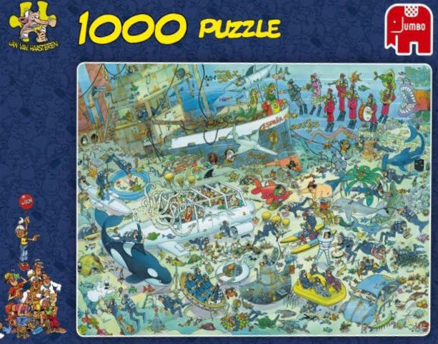 Deep Sea Fun - Jumbo puzzle collectible - Main Image 2