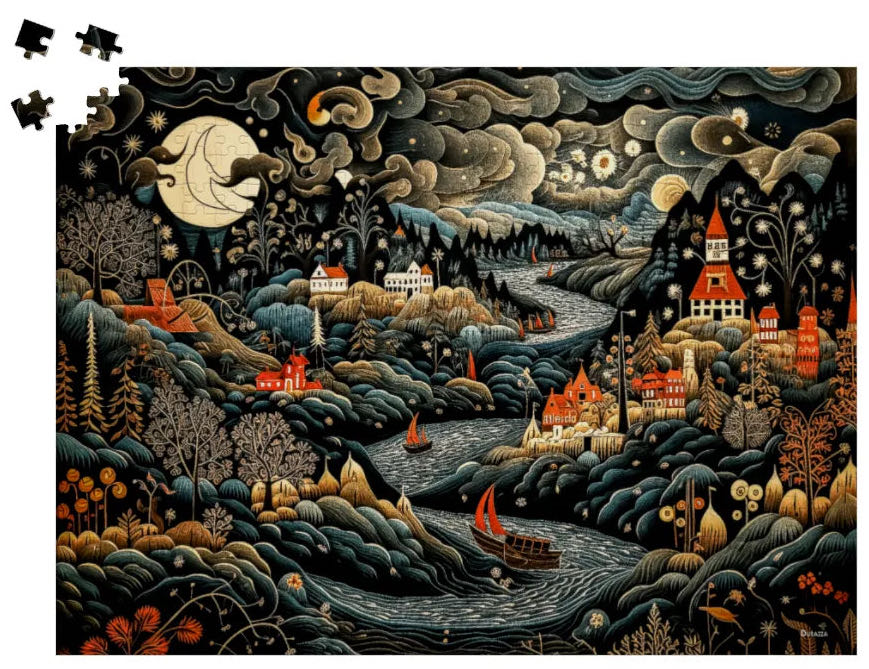 Nordic Waterways Tale - Durazza puzzle collectible - Main Image 2