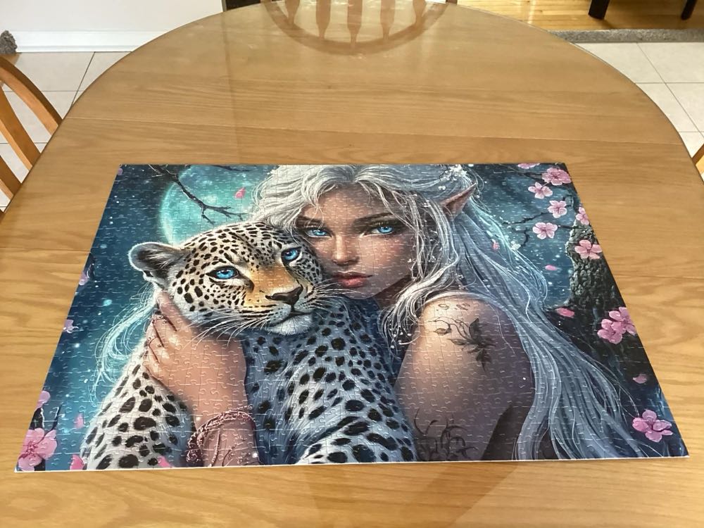 Moonlit Elf And Leopard - Tucocoo puzzle collectible - Main Image 4