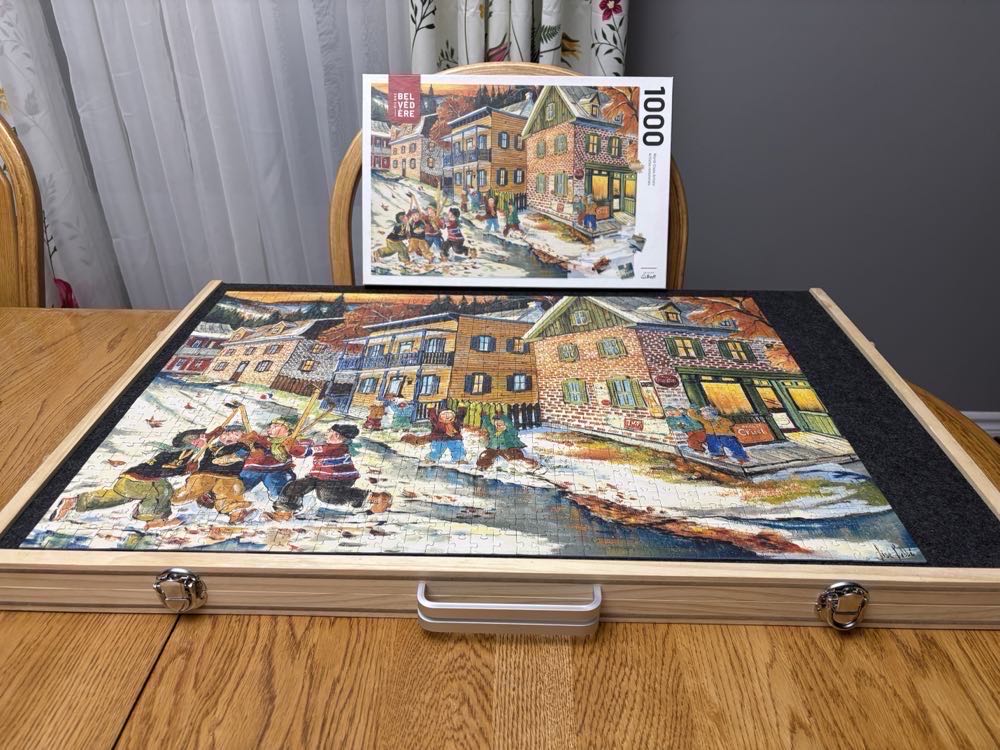 The Scrimmage Puzzle - Belvedere puzzle collectible [Barcode 061152670732] - Main Image 4