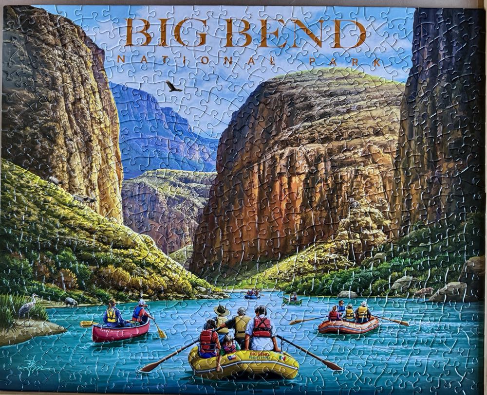 Big Bend - Boardwalk Puzzle Company puzzle collectible - Main Image 3