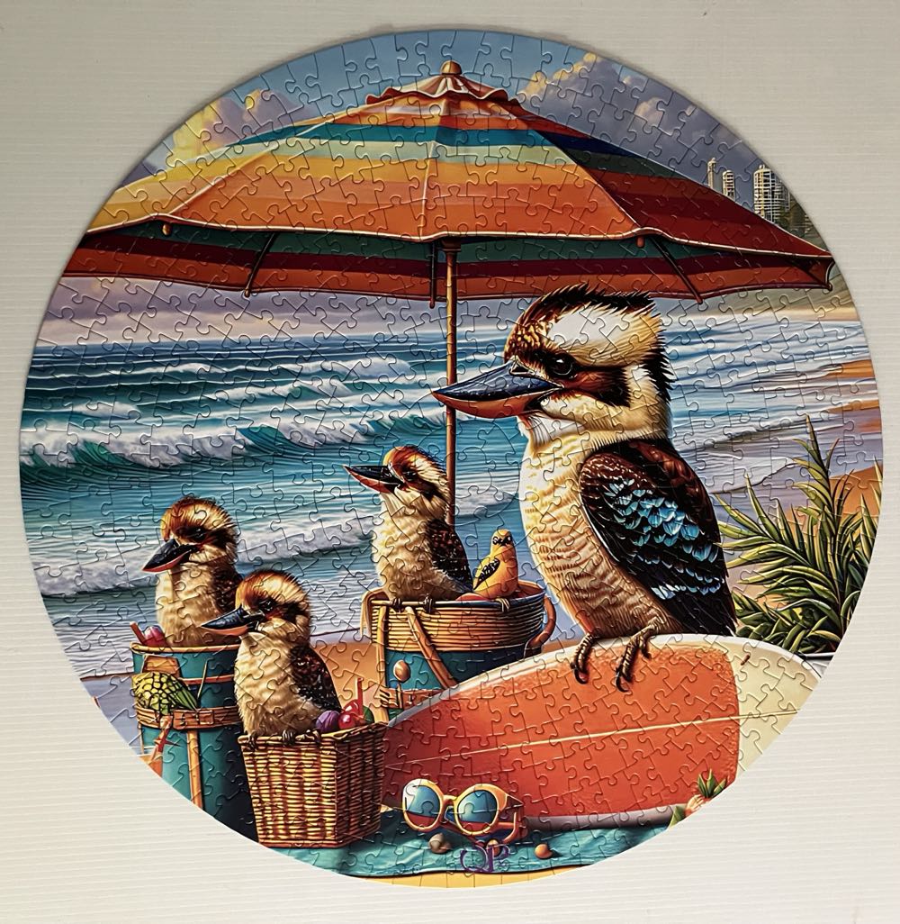 Kookaburras On Holidays - Q Puzzles puzzle collectible - Main Image 2