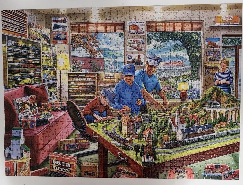 The Boys Playroom - MasterPieces puzzle collectible [Barcode 705988720321] - Main Image 3