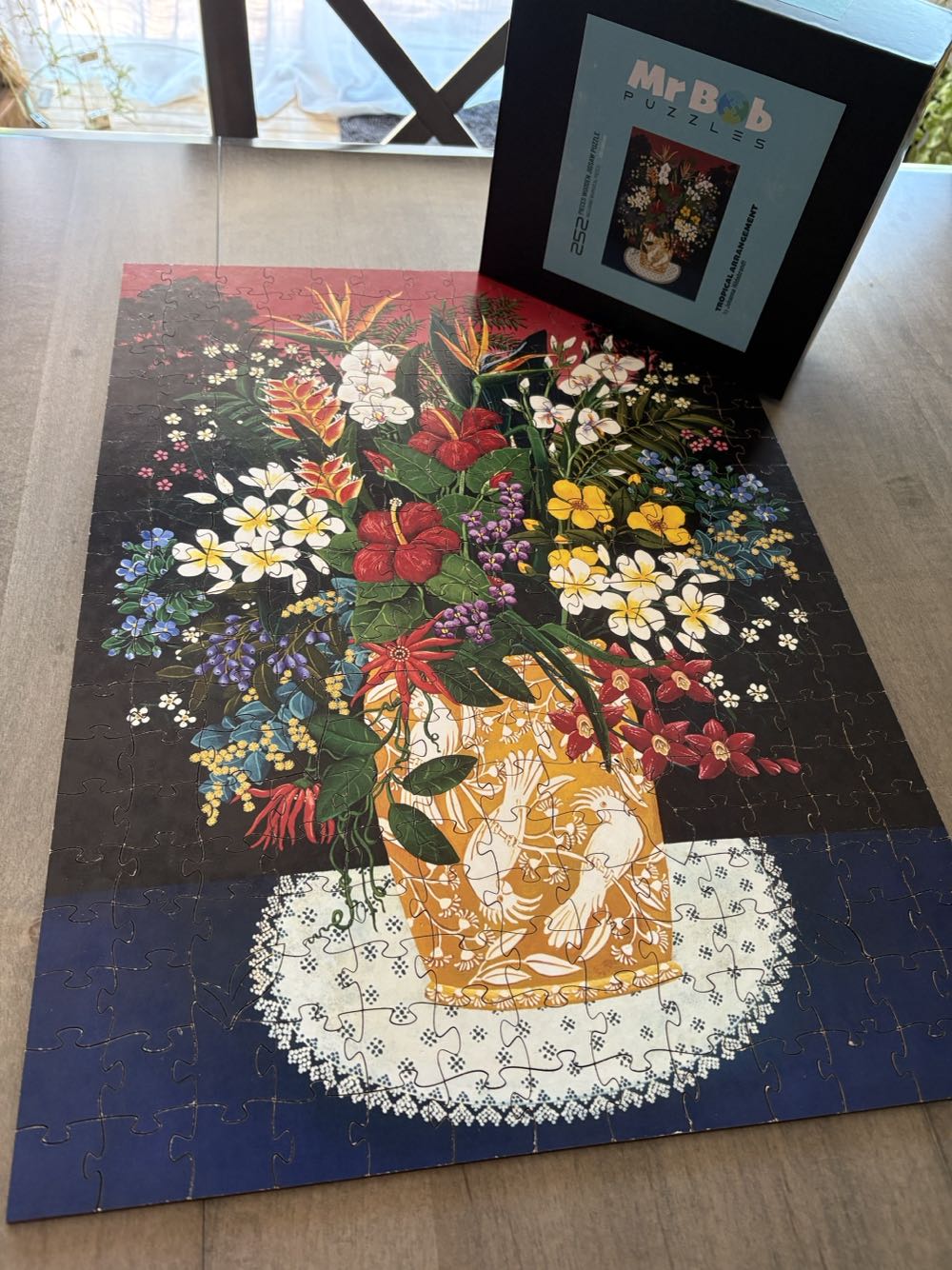 Tropical Arrangement - Mr. Bob Puzzles puzzle collectible - Main Image 2