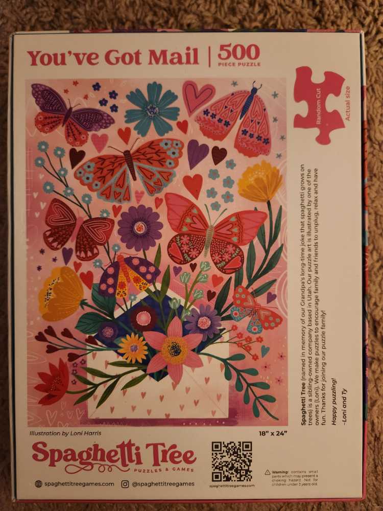 You’ve Got Mail - Spaghetti Tree puzzle collectible - Main Image 2