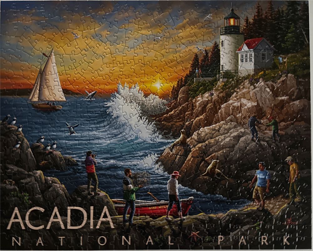 Acadia - Boardwalk puzzle collectible [Barcode 671095006217] - Main Image 2