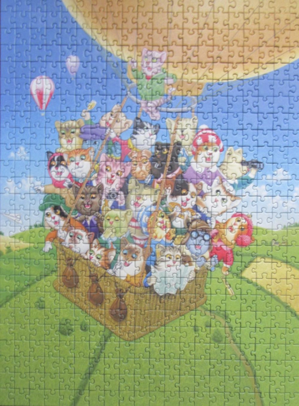 Hot Air Balloon  puzzle collectible - Main Image 2