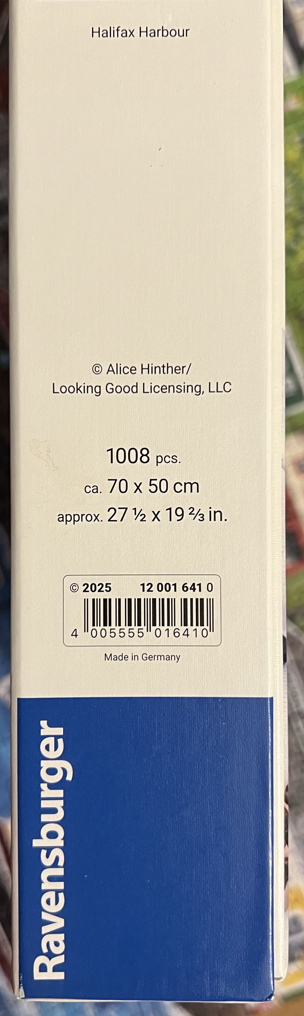 Halifax Harbour - Ravensburger puzzle collectible [Barcode 4005555016410] - Main Image 4