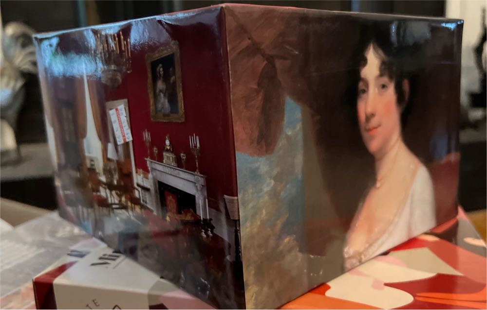 The Red Room White House Dolley Madison Double Sided Puzzle 500 Pc - Pigment & Hue puzzle collectible [Barcode 653370011147] - Main Image 2