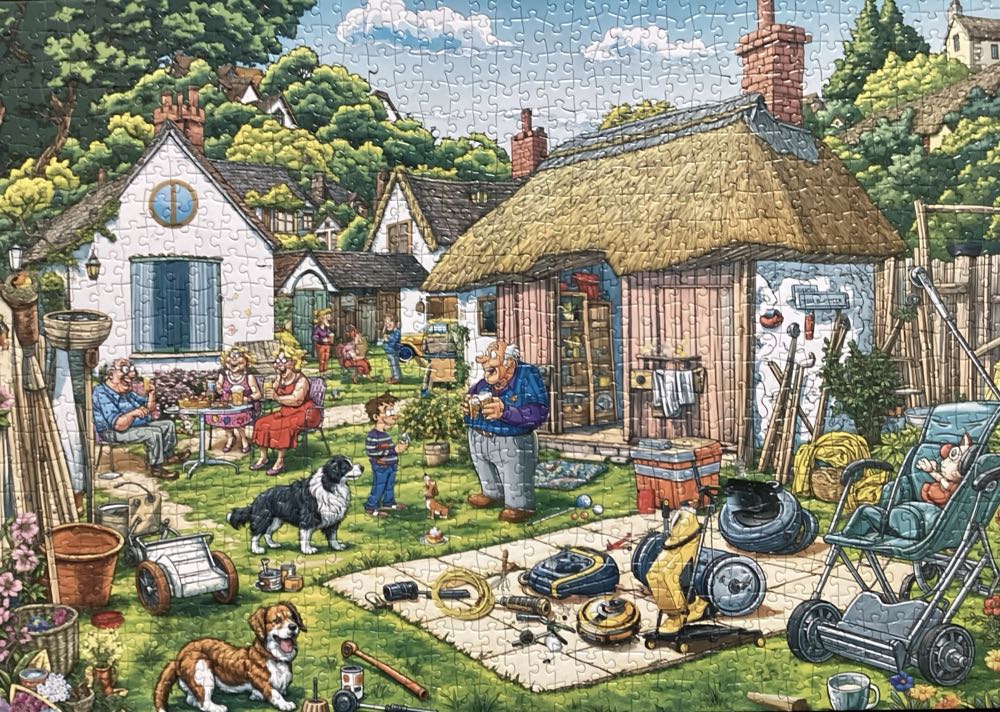 Warm Courtyard - Tang puzzle collectible - Main Image 2