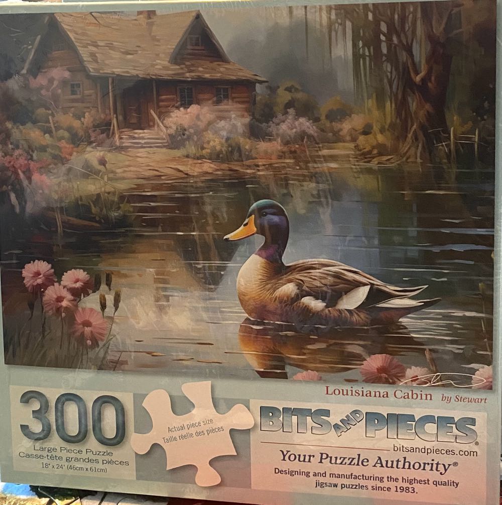 Louisiana Cabin - Bits & Pieces puzzle collectible [Barcode 192949083074] - Main Image 2