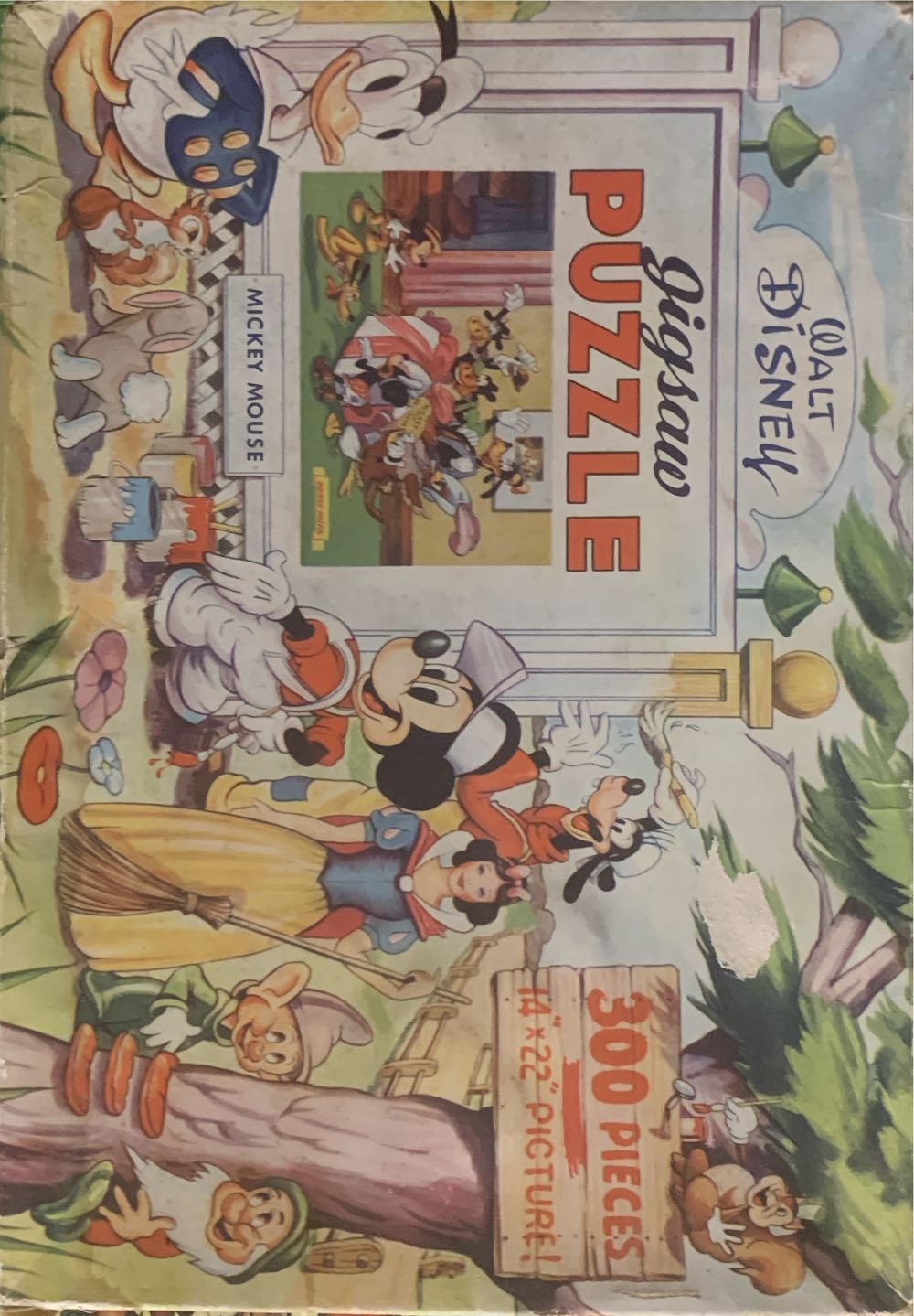 Mickey Mouse - Jaymar puzzle collectible - Main Image 2
