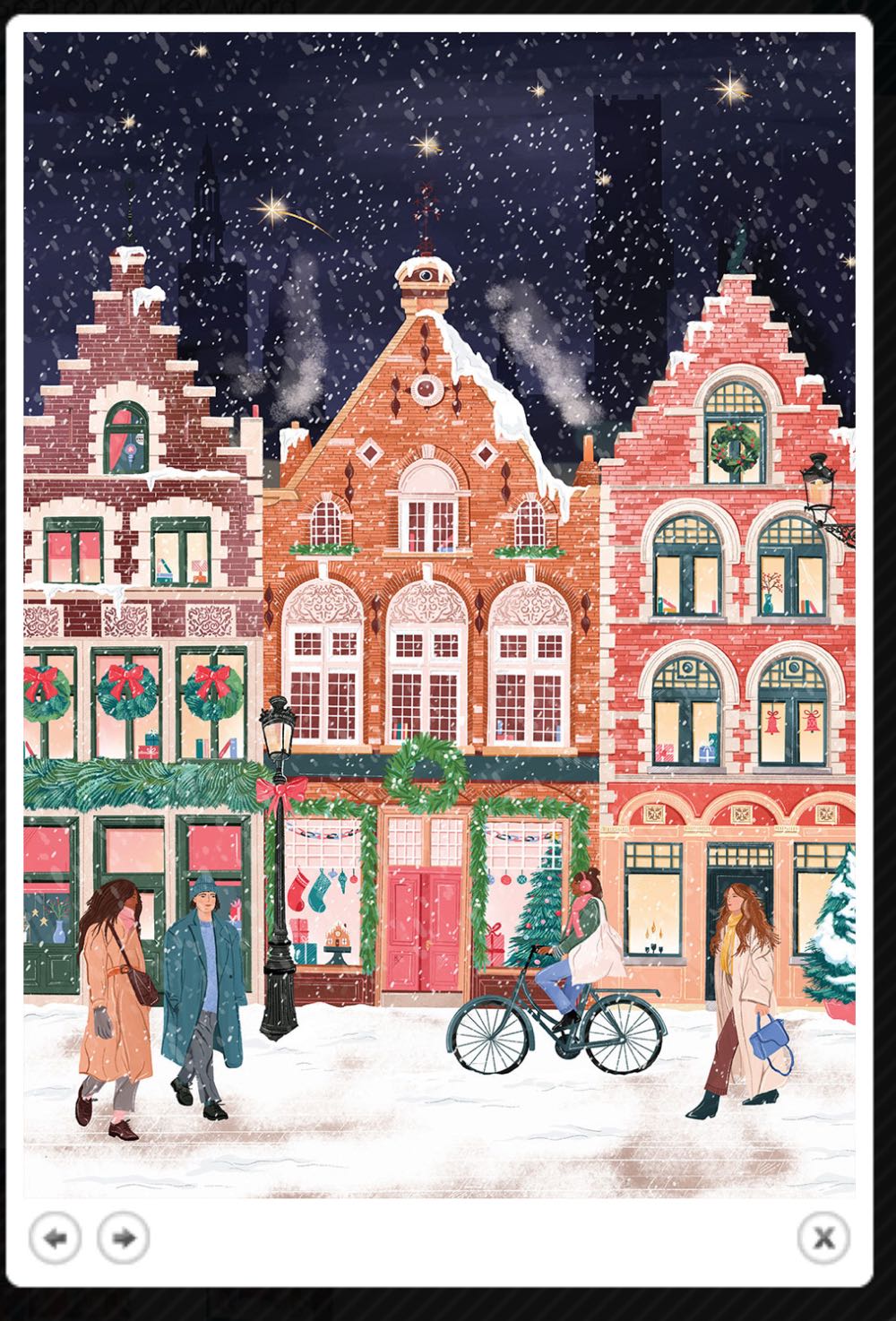 Bruges At Christmas - Pieces & Peace puzzle collectible [Barcode 3667232001174] - Main Image 2