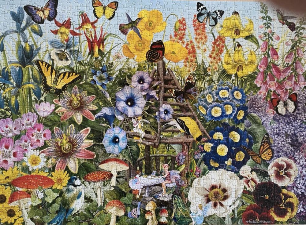 Fairy Garden - Gibsons puzzle collectible [Barcode 5012269164329] - Main Image 3