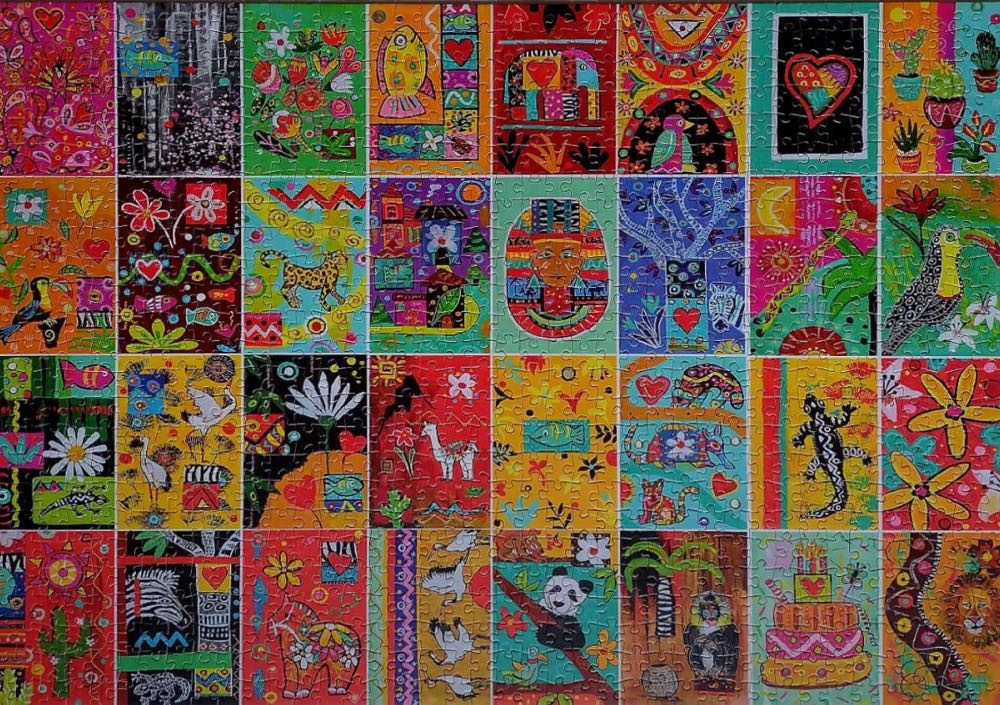 Popart Mosaic - Magnolia puzzle collectible [Barcode 8684595060476] - Main Image 3