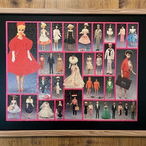 Nostalgic Barbie - American Publishing Corp. puzzle collectible - Main Image 2