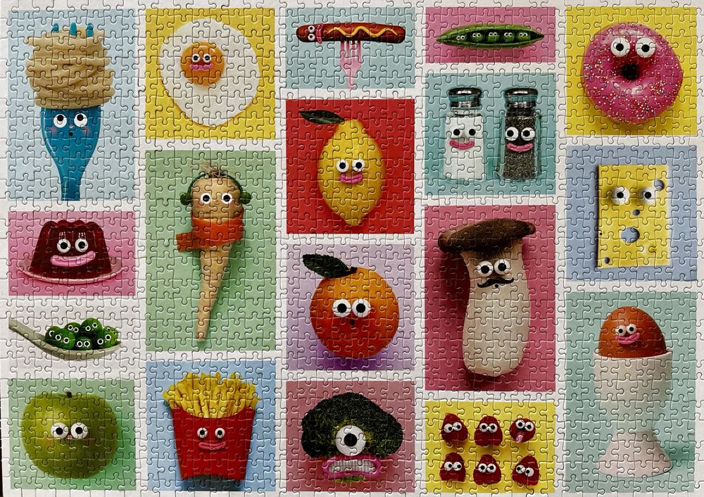 Foodies - Happily puzzle collectible [Barcode 604565913807] - Main Image 2