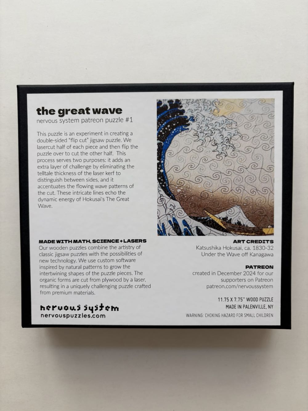 The Great Wave - Nervous System puzzle collectible - Main Image 4