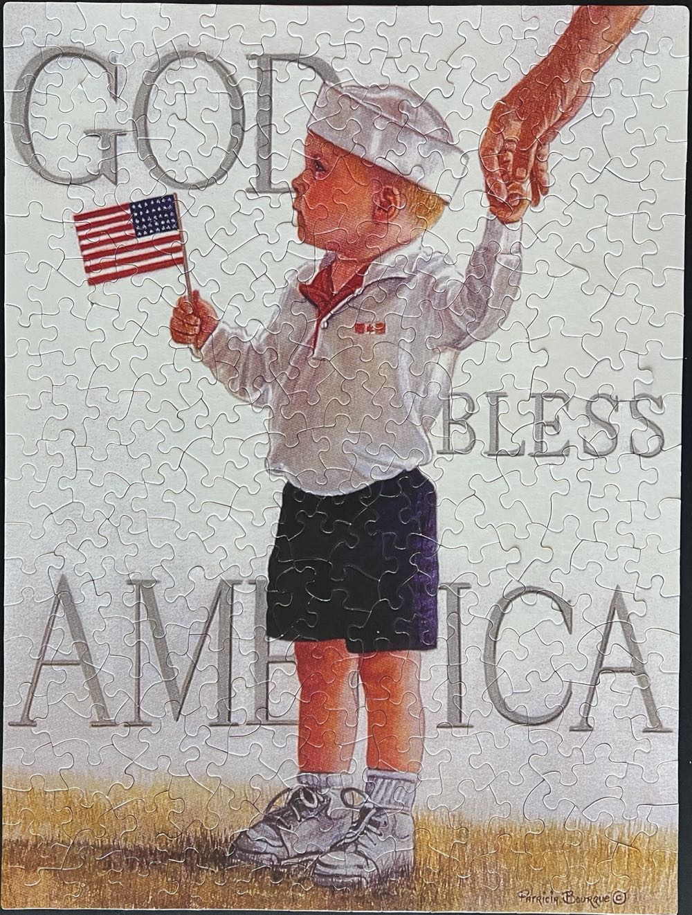 God Bless America - 842, 5/17/25 - SunsOut Inc. puzzle collectible [Barcode 796780511248] - Main Image 2