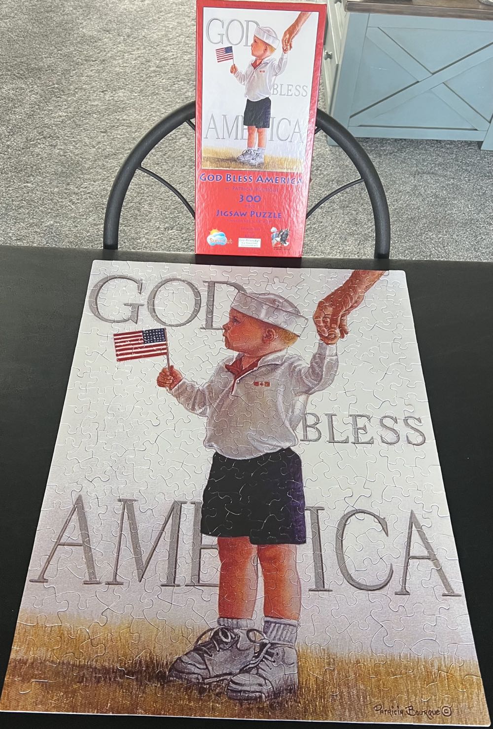 God Bless America - 842, 5/17/25 - SunsOut Inc. puzzle collectible [Barcode 796780511248] - Main Image 3