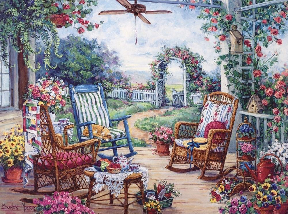 Tea Party (NIB) 🧩 - Bits And Pieces puzzle collectible - Main Image 2